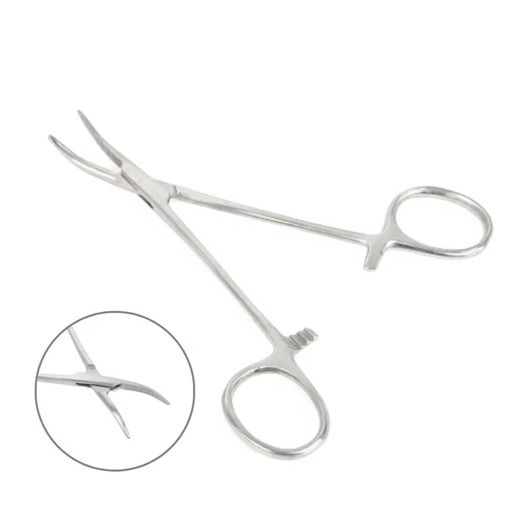 PINÇA KELLY CURVA 15 CM