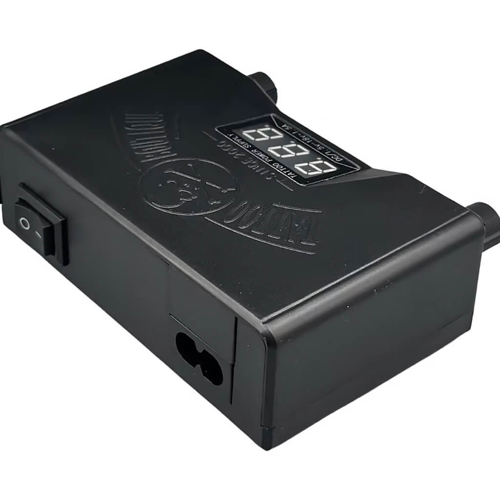 FONTE DIGITAL BOUTIQUE PARA DUAS MÁQUINAS - PRETA - Imagem 2