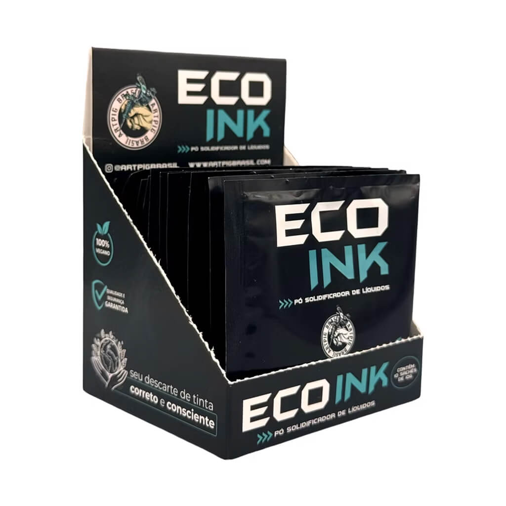 ECO INK SACHÊ SOLIDIFICADOR 10GR – 10 UNIDADES