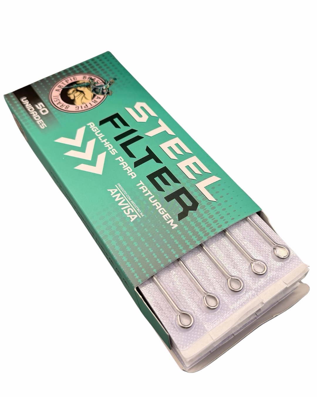 AGULHAS DE HASTE FILTER ARTPIG 50 UNIDADES - Imagem 2