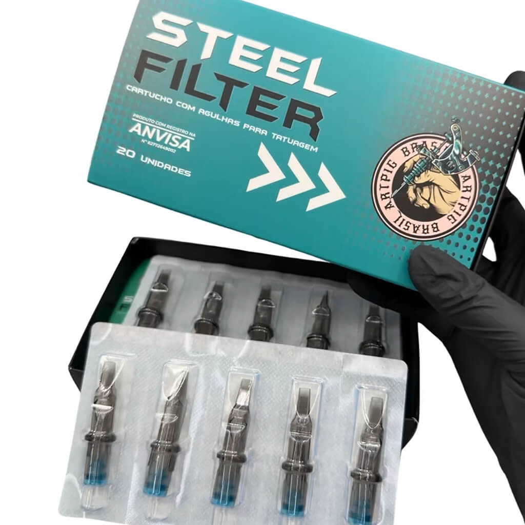 CARTUCHOS STEEL FILTER – 20 UNIDADES