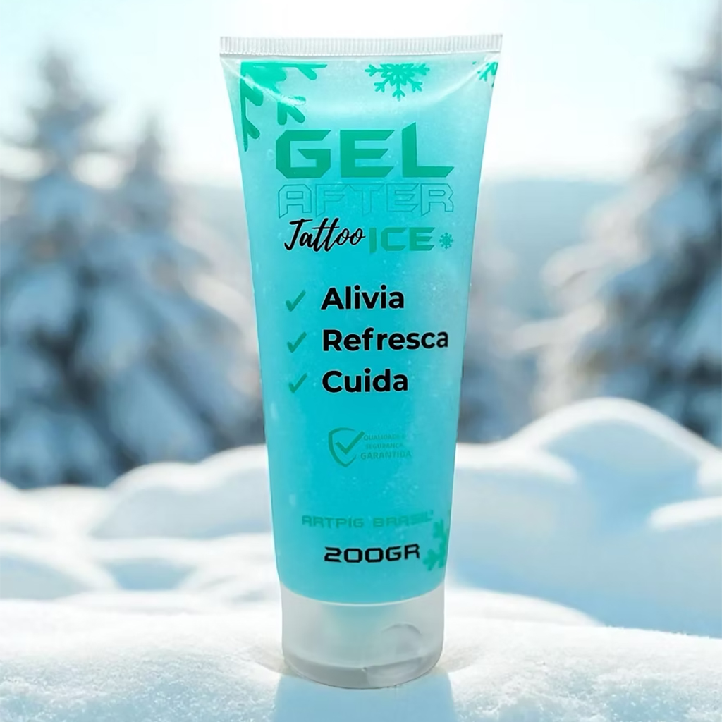 GEL AFTER TATTOO ICE 200GR - Imagem 0
