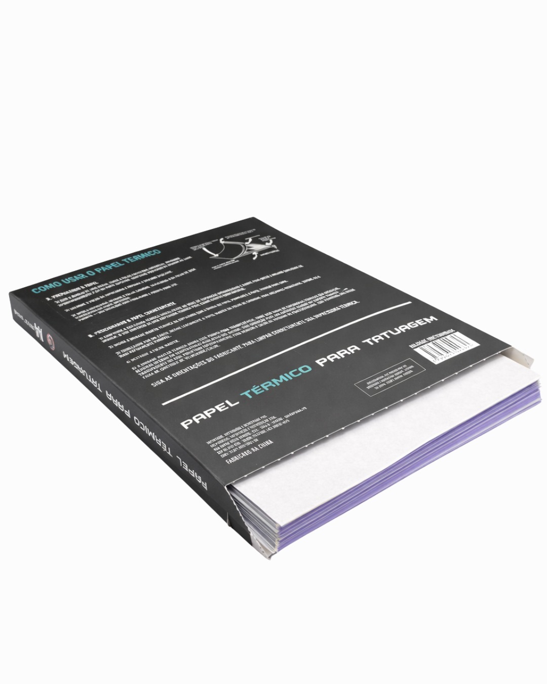 PAPEL TERMICO ARTPIG BRASIL CAIXA COM 100 UNIDADES - Imagem 1