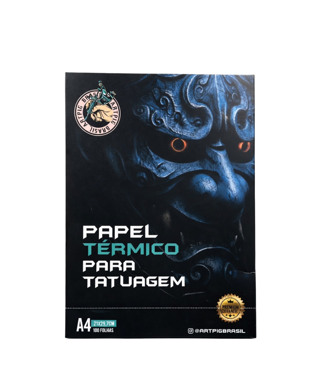 PAPEL TERMICO ARTPIG BRASIL CAIXA COM 100 UNIDADES - Imagem 0