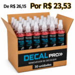 CAIXA MASTER REMOVEDOR DECALPRO 240ML – 30 UNIDADES - Imagem 0