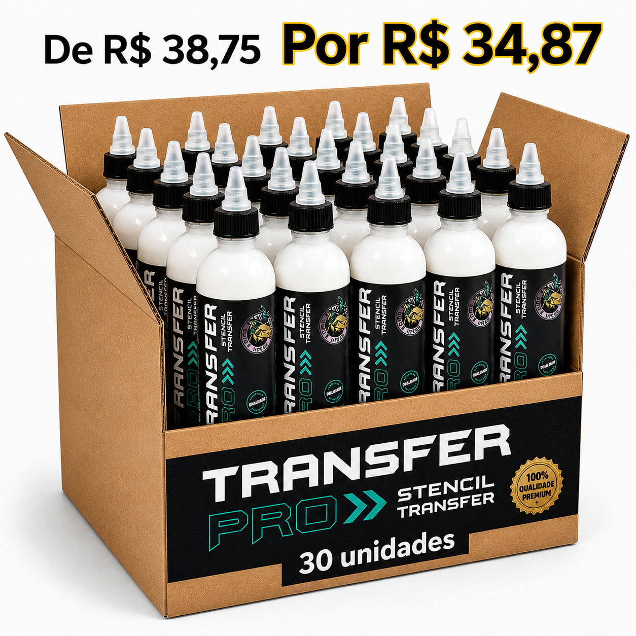 CAIXA MASTER TRANSFER PRO 240 ML – 30 UNIDADES