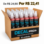CAIXA MASTER REMOVEDOR DECALPRO 240ML – 30 UNIDADES - Imagem 0