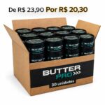CAIXA MASTER MANTEIGA BUTTER PRO 150GR– 24 UNIDADES + 6 GRÁTIS - Imagem 0