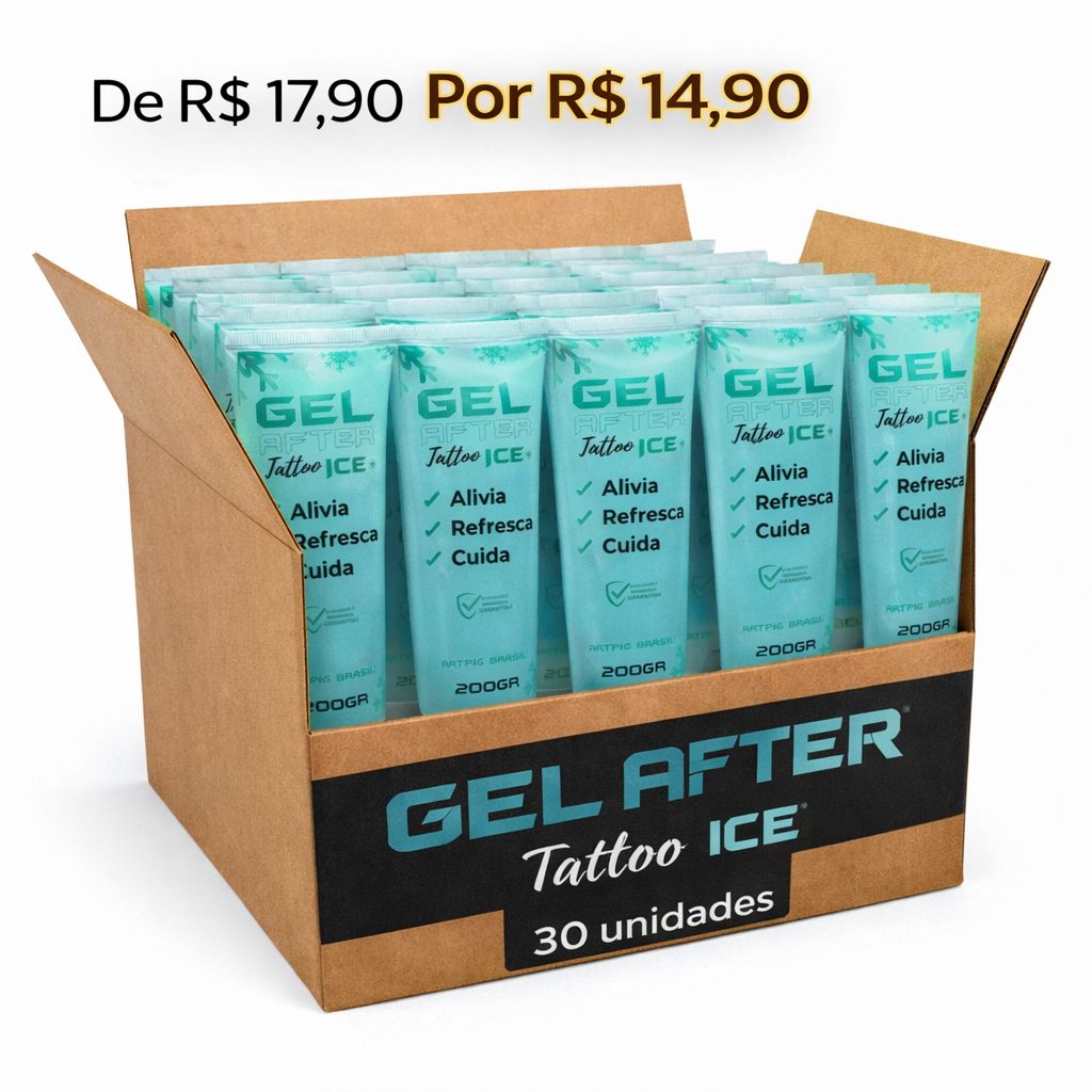 CAIXA MASTER GEL ICE 200GR – 30 UNIDADES