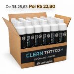 CAIXA MASTER CLEAN TATTOO PRO 1L – 30 UNIDADES - Imagem 0