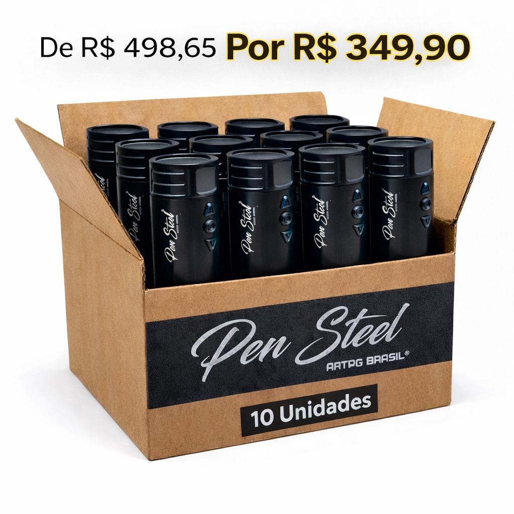 CAIXA MASTER PEN STEEL WIRELESS 10 UNIDADES