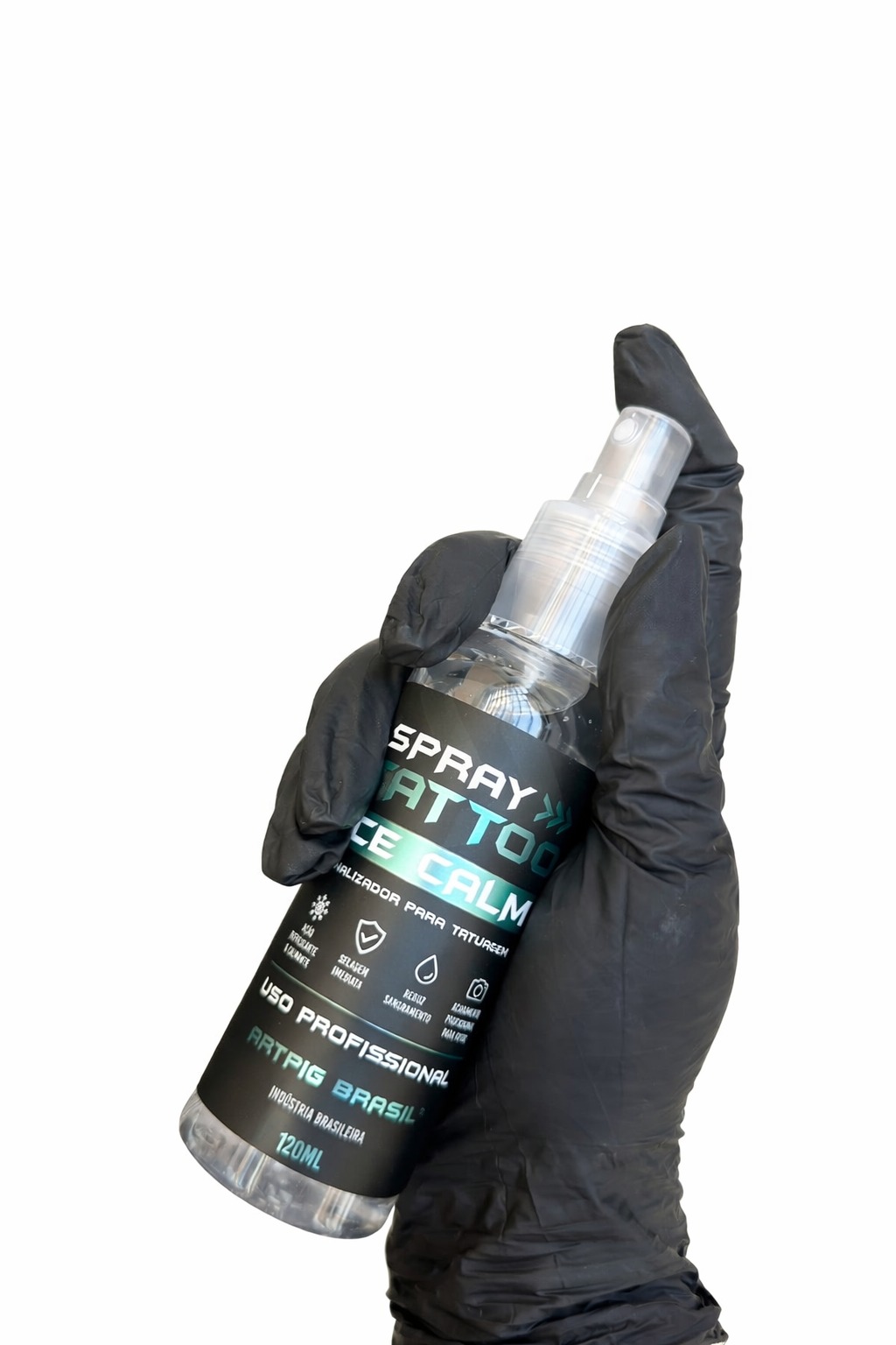 SPRAY TATTOO ICE CALM SELADOR 120ML - Imagem 0