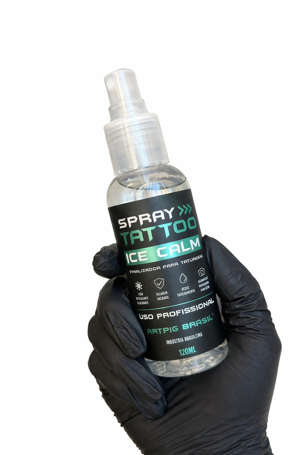 SPRAY TATTOO ICE CALM SELADOR 120ML - Imagem 1