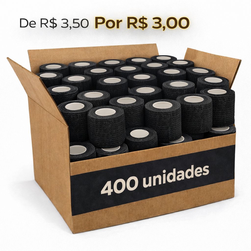 CAIXA MASTER BANDAGEM 400 UNIDADES