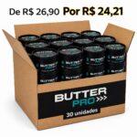 CAIXA MASTER MANTEIGA BUTTER PRO 150GR– 30 UNIDADES - Imagem 0