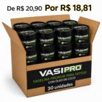 CAIXA MASTER VASELINA VASIPRO PREMIUM COM OLEO DE COCO 150GR – 30 UNIDADES - Imagem 0