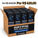 CAIXA MASTER PEN PRECISION 2 BATERIAS 10 UNIDADES - Imagem 0