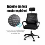 CADEIRA OFFICE LUXO - Imagem 0